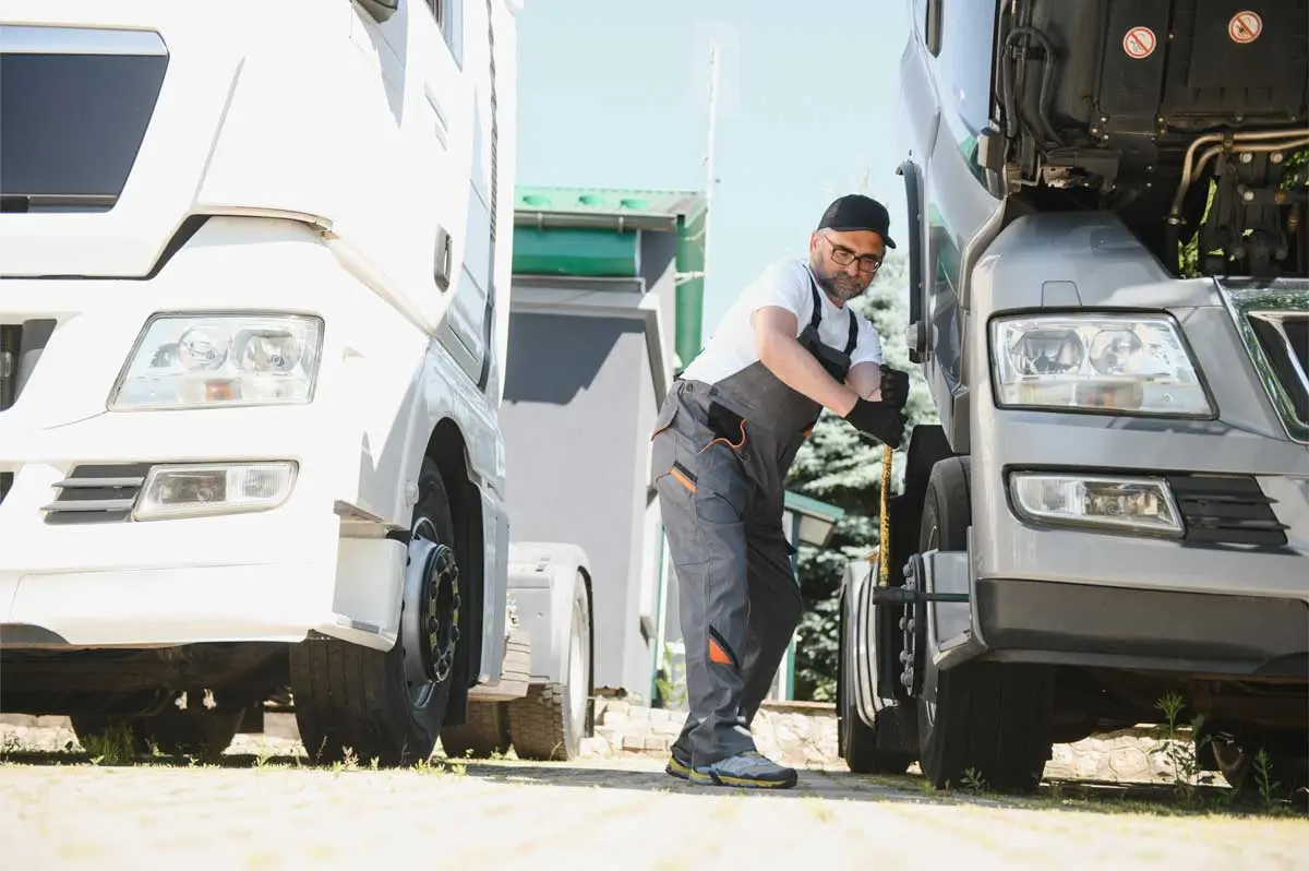 Truck roadworthy inspection